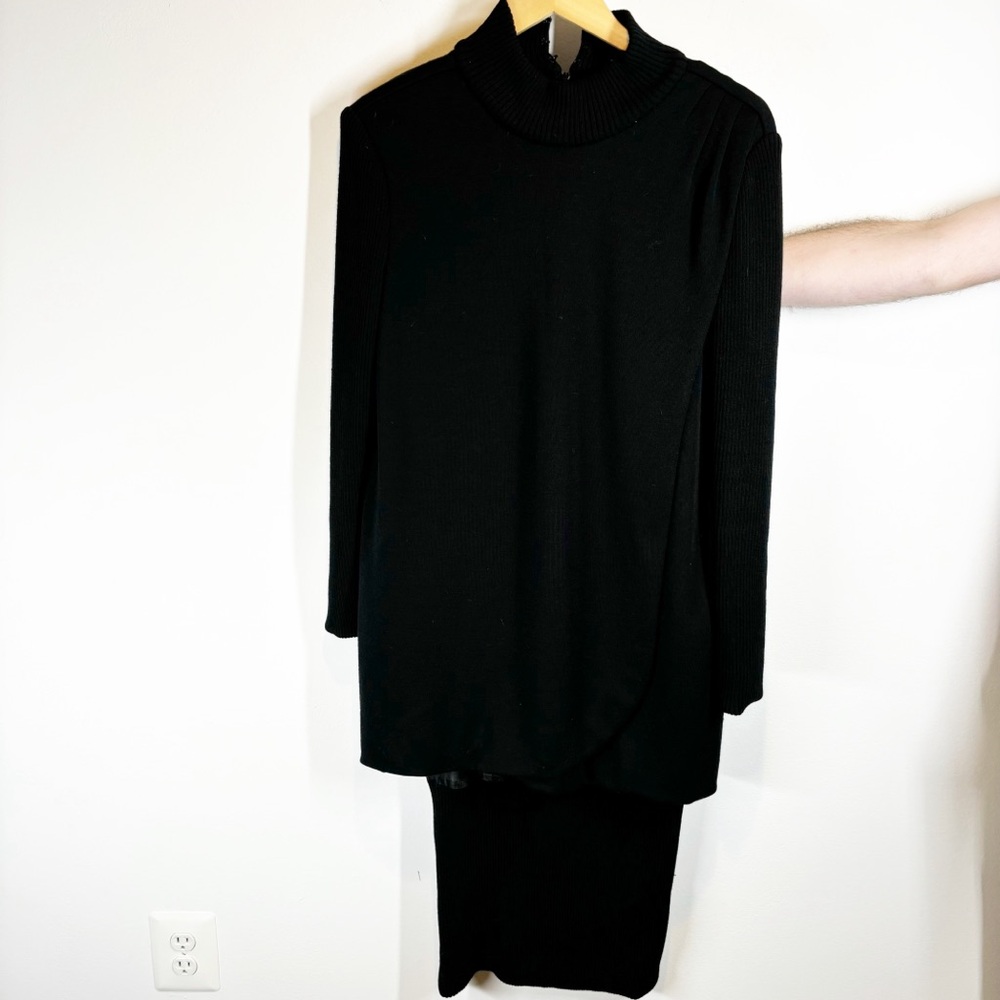 Vintage Dominic Rompollo Sweater Skirt Set
